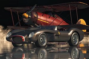Ferrari F 250 Testarossa von 1957 ist Kunst