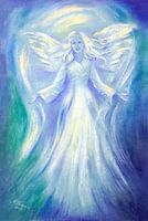 Love and Light - Angel painting