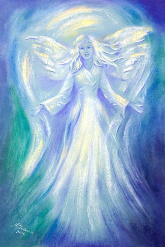 Liefde en Licht - Engel het schilderen