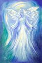 Liefde en Licht - Engel het schilderen van Marita Zacharias thumbnail