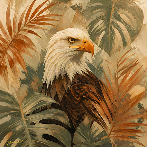Imperial Jungle Collection - Bald Eagle