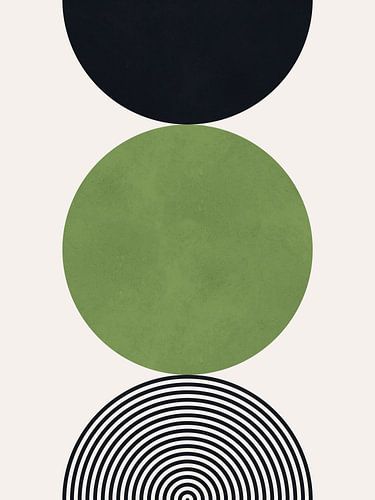 Cirkels en halve cirkels 9