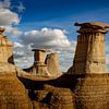 Hoodoos in Alberta, Canada by Adelheid Smitt