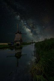 Mitternacht über Schermerhorn – Die Milchstraße im Polder