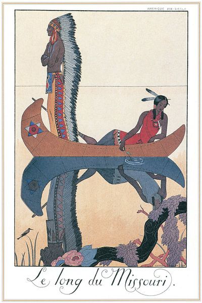 George Barbier - Le Long du Missouri par Peter Balan