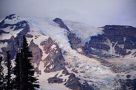 Sun on the Paradise glacier by Frank's Awesome Travels