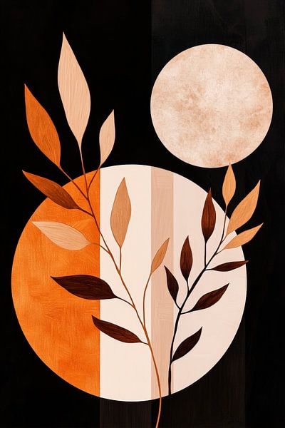 Herbstliche Harmonie – Kreislauf der Natur von Poster Art Shop