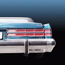 American classic car Grand Ville Brougham 1975 Rear by Beate Gube thumbnail