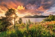 Zonsondergang Noorse kust van FineArt Prints | Zwerger-Schoner | thumbnail