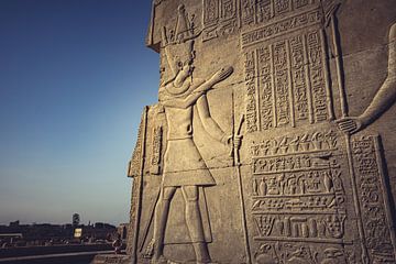 Les temples d'Égypte 18 sur FotoDennis.com | Werk op de Muur