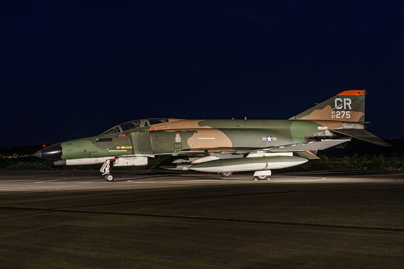 McDonnell Douglas F-4E Phantom II from 32nd TFS. by Jaap van den Berg