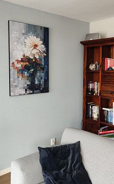 Customer photo: Still life in pixels by But First Framing