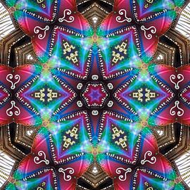 Mandala van overvloed van Nina IoKa