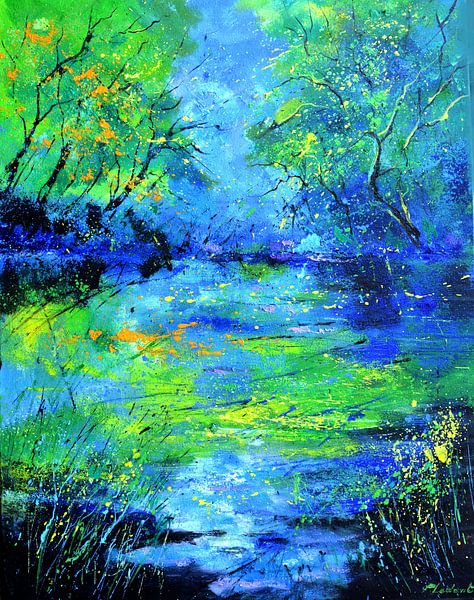 Magische vijver van pol ledent