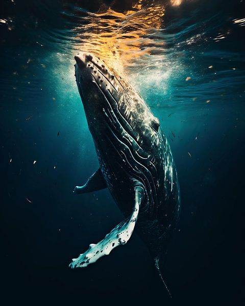 Portrait d'un animal par fernlichtsicht