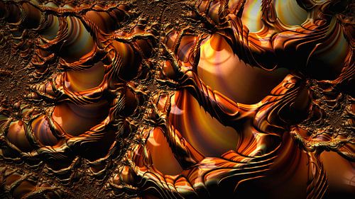 Freie Fraktale: #000325 van Don Philippo