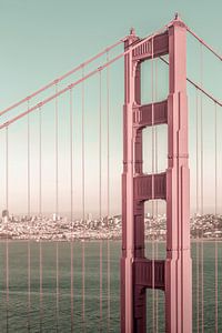 SAN FRANCISCO Golden Gate Bridge | urban vintage style