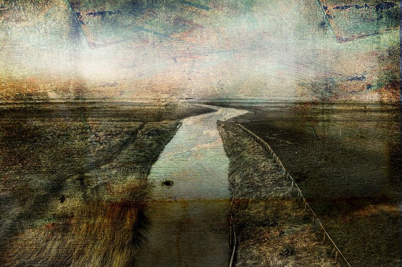 naar het wad by JF art