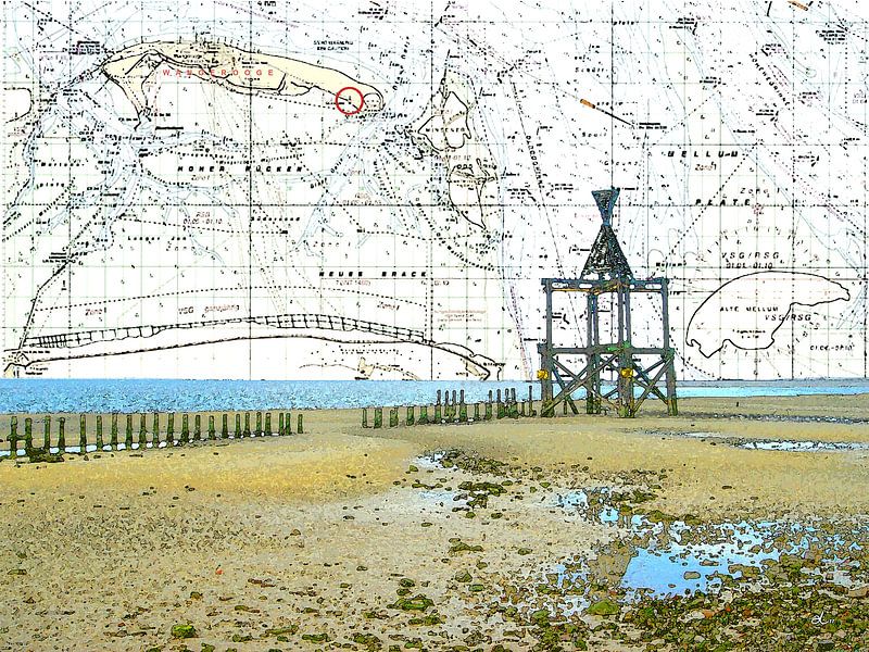 Wangerooge à la carte | History: the Eastern beacon by Dirk H. Wendt