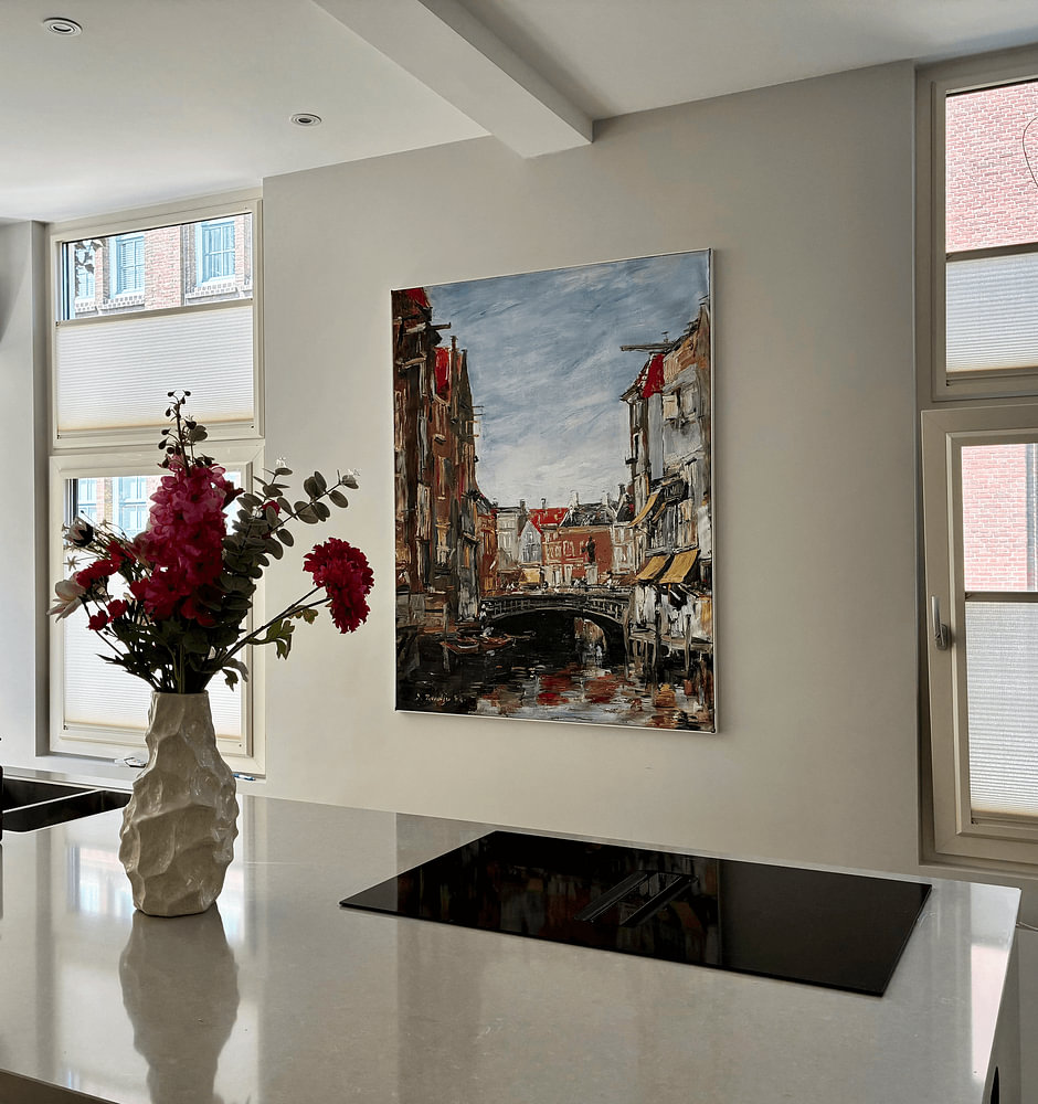 La Place Ary Scheffer, Dordrecht, Eugène Boudin