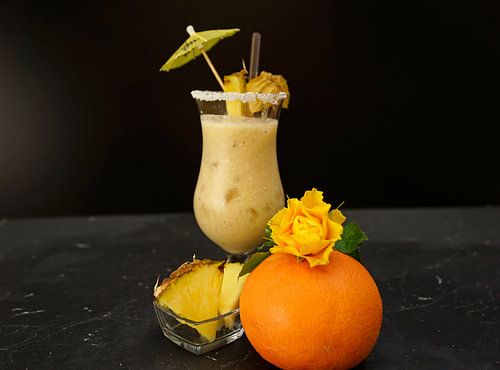 Ananas Kokos Cocktail met Grapefruit