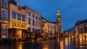 Avond in Zutphen, Nederland