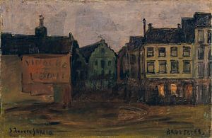 Brüssel, Joaquín Torres García, 1910