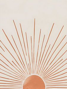 Soleil minimaliste