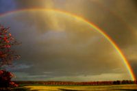 Arc-en-ciel d'automne