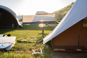 Tent op Vlieland van Tomas Grootveld