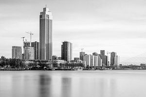 Zalmhaven Tower Rotterdam B&W von Ilya Korzelius