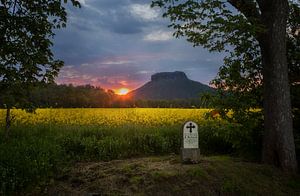 Sonnenuntergang in Gohrisch