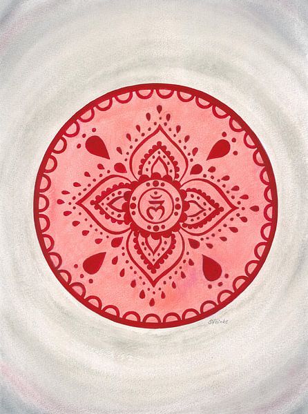 Wurzelchakra Mandala Muladhara von Sandra Steinke