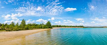 Magnifique lac de baignade dans l'Emsland sur Günter Albers