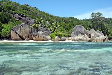 Anse source d´argent - La Digue, Seychellen von t.ART