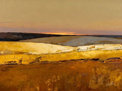 Quiet Horizon in Warm Earth Tones