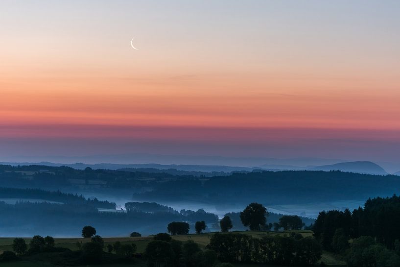 Sonnenaufgang Allegre - Frankreich von Henk Verheyen