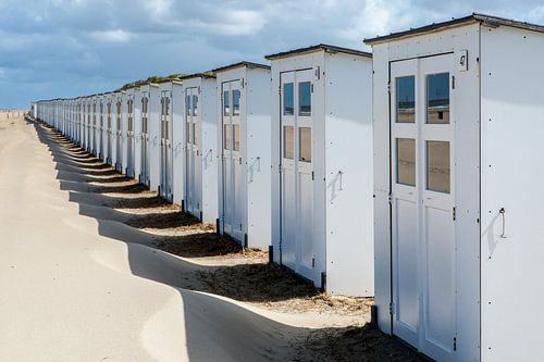 Strandhuisjes op Texel