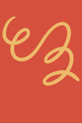 Sierlijke Lijn Illustratie