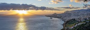 L'heure dorée sur Funchal