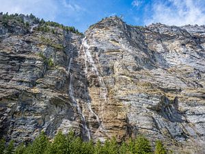 Mürrenbachfall im Lauterbrunnental