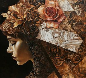 Tête de femme | Symbolisme de la beauté et de l'architecture