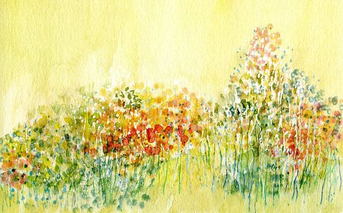 filigraan bloemenweide