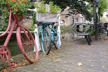 Radfahren in Delft von Spijks PhotoGraphics