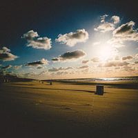 Schapenwolken aan zee