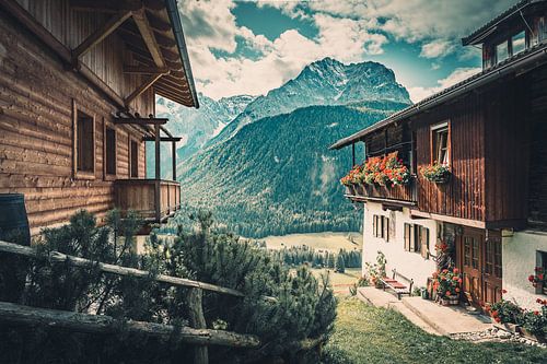 Boerderij in het Fischleintal