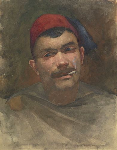 Zelfportret van Pieter Florentius Nicolaas Jacobus Arntzenius, Floris Arntzenius