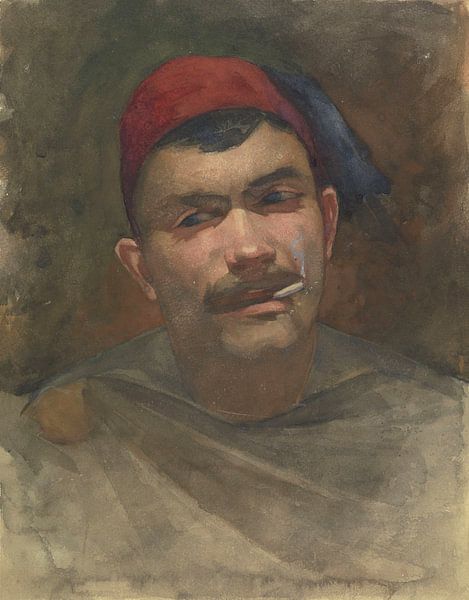 Self-portrait of Pieter Florentius Nicolaas Jacobus Arntzenius, Floris Arntzenius by Masterful Masters