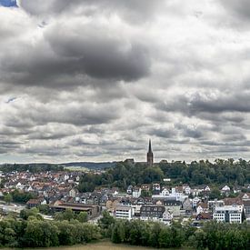 XL-Panorama van mijn woonplaats van Andreas Bechinie von Lazan