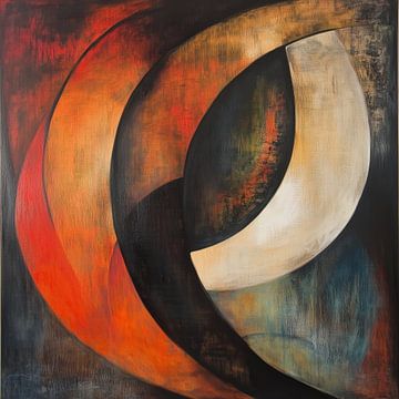 Zachte abstracte vormen